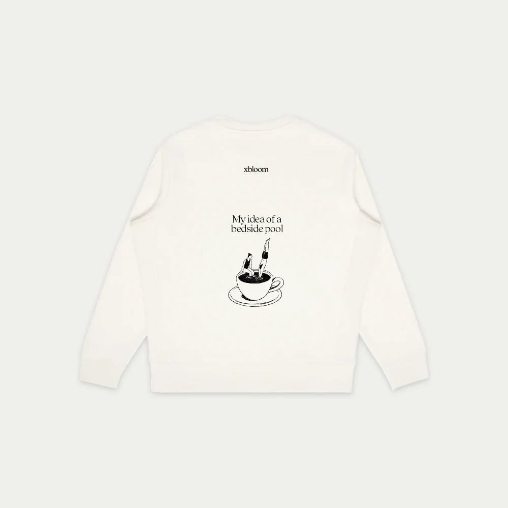 Natural Organic Cotton Crewneck Sweatshirt - Image 4