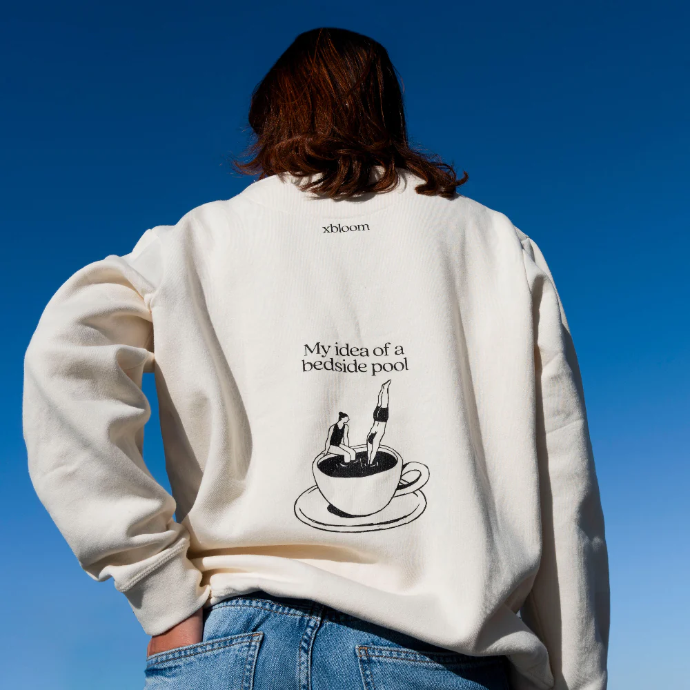 Natural Organic Cotton Crewneck Sweatshirt - Image 7