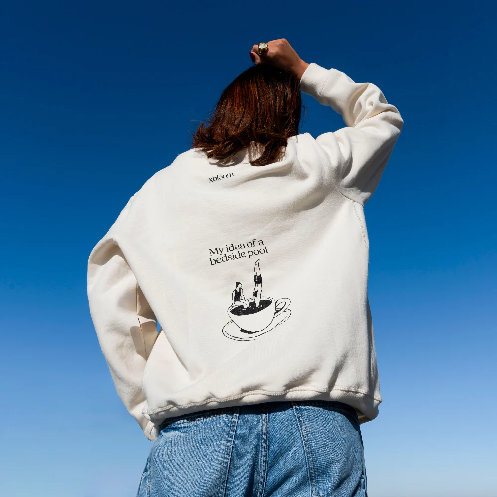 Natural Organic Cotton Crewneck Sweatshirt - Image 8